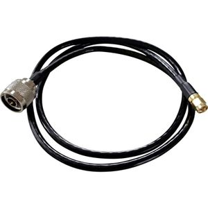 Wittenberg Antennen - N-Stecker auf sma Stecker 1m, Adapterkabel umts, lte Poly-103495 SMA-Adapter sma