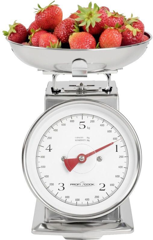 Profi Cook pc-kw 1247 Küchenwaage analog mit Messschale Wägebereich (max.)=5 kg Edelstahl