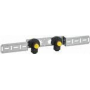 Geberit - PushFit Armaturenanschluss-Set vormont. d 16mmxRp 1/2' ged. ms 650300 650300001
