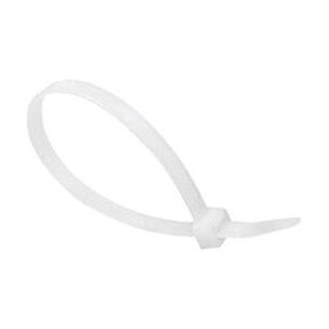 Beutel mit 100 Nylon-Kabelbindern 3,6 x 370 mm, weißer Index