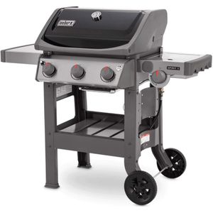 Iperbriko - Gasgrill mit 3 Brennern, Seitenbrenner und Seitentisch - Spirit ii E320 gbs