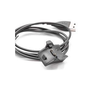 Ladekabel 100cm Ladestation kompatibel mit Huawei Honor Band 3 Smartwatch, Fitnesstracker schwarz Ersatzkabel - Vhbw