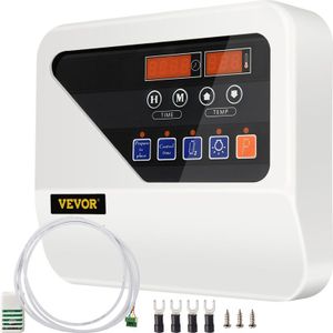 400V Sauna-Heizungssteuerung Saunaofen Digital Controller, Saunaofen Digital Controller Anzeige mit externer steuerung 25 x 22 x 7,6 cm Externe