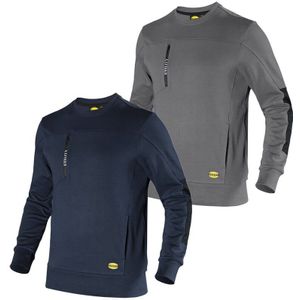Sweatshirt Crew Litework Arbeits-Sweatshirt - m - Blau - Diadora