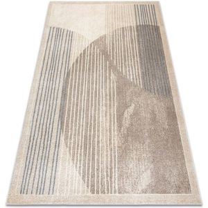 Teppich FUSION 0815 creme / beige - Geometrisch, modern, abstrakt beige 280x370 cm