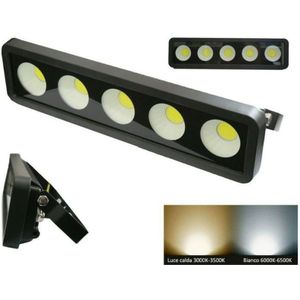 Trade Shop Traesio - Trade Shop - schlanker led-scheinwerfer IP65 50 watt led-fluter mit ausleger -