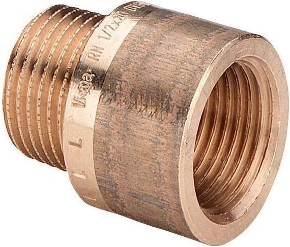 Viega Verlängerung 3525 in R1 x Rp1 x 40mm Rotguss