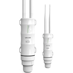 Insma - Wavlink AC600 Wasserdichter drahtloser 3-1-Repeater Hochleistungs-WLAN-Router für den Außenbereich/Zugangspunkt/CPE/WISP