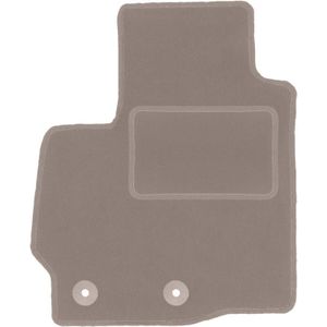 Beige Fahrermatte für: Mitsubishi Outlander II Crossover (2006-2013)