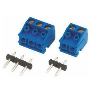 Electro Dh - Leiterplattenklemme 10.876/3 für Leiterplatte 3 Klemmen 5 mm 8430552091997