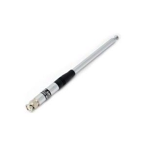 Vhbw - Antenne kompatibel mit Kenwood TK-2107, TK-3107, TK-2260, TK-278 Funkgerät - Ausziehbar, 23 cm - 120 cm, bnc Stecker, Silber