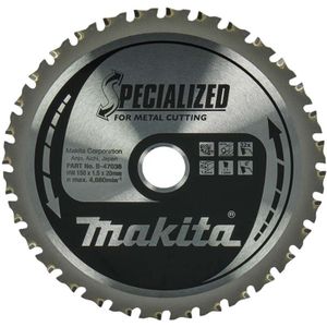 Makita Zubehör - Sägeblatt Metall 150x20 mm, 32 Zähne B-47036