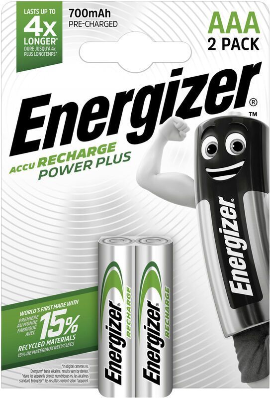 Energizer Power Plus HR03 Micro (AAA)-Akku NiMH 700 mAh 1.2 V 2 St.