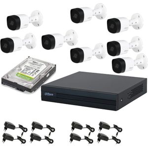 Dahua - videoüberwachungsset 8 kameras 2 mpx dvr 8 kanäle hd 1TB
