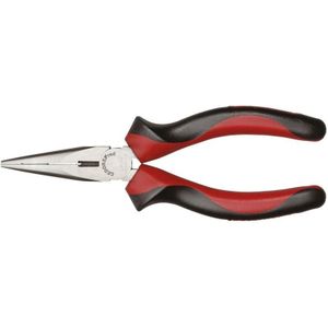 R28502160 Flachrundzange gerade 160 mm 2K-Griff