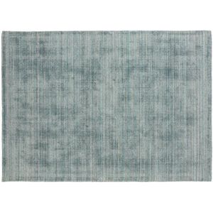 Chenille-Teppich Blau