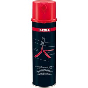 Baustellenmarkierspray 500ml E-coll rot