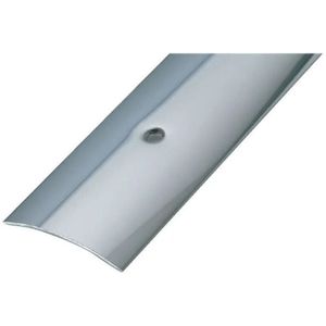 France Calfeutrage - Halb gewölbte Schwelle vorgebohrt L.93cm x B.30mm elton Edelstahl - B01001/093