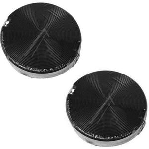 Smeg - Ersatzteil - 2er Set Kohlefilter KITFC155 CR490 - - roblin, zanussi, aeg, whirlpool, faure, zanker, falcon, franke progress, faber, airlux,