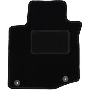 Fahrermatte schwarz für: Peugeot 107 Fließheck (2005-2014)