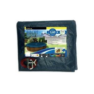Runde Poolplane Blau Für den Pool 6.40 m - Terre Jardin