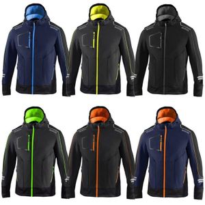 York Tech Soft-Shell Arbeitsjacke 02412 - xs - Orange - Sparco