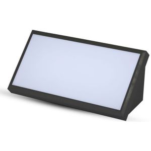 LED-Wandleuchte gewinkelt 20W Schwarz Farbe 3000K IP65 - V-tac