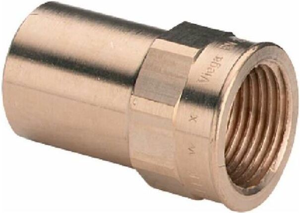 Einsteckstück Sanpress 2212.1 in 22mm x Rp3/4 Rotguss, 117481 - Viega