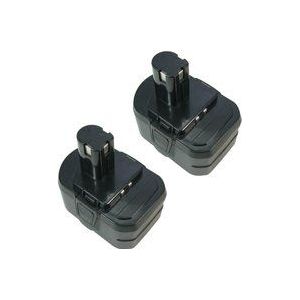Trade-shop - 2x Premium Li-Ion Akku 14,4V 4000mAh 58Wh für Ryobi LCD1402 LCD14022 LCDI14022 LCDI14022B LLCD14021 LLCD14022 ersetzt 130111073,
