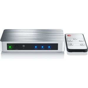 3-Port 4k uhd hdmi Switch mit Fernbedienung & Netzteil 3x hdmi in / 1x hdmi out - Primewire