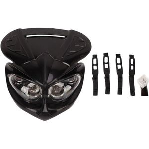 Zoternen - Motorrad Verkleidung Lampe Licht 12V Dual Scheinwerfer Fernlicht Abblendlicht Ersatz Für F-Eagle Apollo crf Pit Dirt Bike motocross