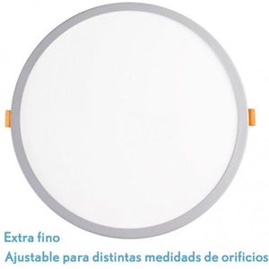 Downlight 20w 5500k white far away 1x23x23 cm 1900lm recessed adjustable cut-off 5-21d