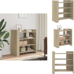 Vidaxl - Sideboard Sonoma-Eiche 73,5x35x75 cm Holzwerkstoff - Sideboard - Wohnzimmermöbel - Holzmöbel - Schreibtisch - Regal