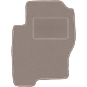 Beige Fahrermatte für: Nissan Navara III D40 Pickup (2005-2011)