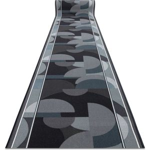 Läufer Antirutsch malis Geometrisch, rutschfest grau 67cm grey 67x380 cm