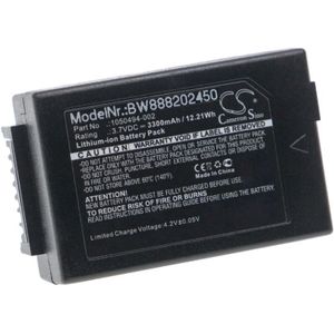 Vhbw - 1x Akku kompatibel mit Zebra WorkAbout Pro 2, 3 Handheld Computer Scanner (3300 mAh, 3,7 v, Li-Ion)
