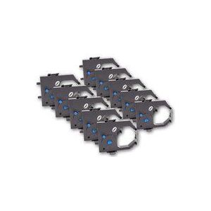 Vhbw - 10x Farbband Schriftband kompatibel mit ibm 2591N, 2590N, 2581N, 2591, 2590, 2581, 2580 Nadeldrucker, Bondrucker - Schwarz