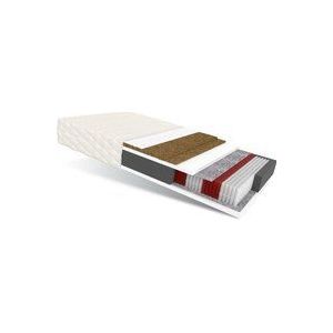 FDM - Matratze 80x200 Multipocket Taschenfederkern grado 7 Zonen H4 H5 19 cm Kokos Klimafaser Polyurethanschaum Jersey