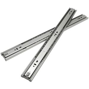 Schubladenschienen Schubladen Kugelführung Selbsteinzug Schubladenauszüge 45mm Vollauszug 250mm 2 Stück - Vingo