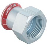 Geberit - Mapress C-Stahl Übergang mit Innengewinde, d 12mm, Rp 3/8'