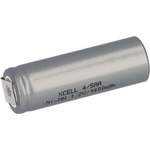 Xcell - Akku 4/5 aa 1,2V 1400mAh X4/5AA1400 u - Lötfahne
