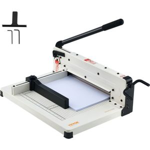 Papierschneider manuelle Schneidemaschine (bis A4 Papier 304,8 mm, 400 Blatt), Papierschneidemaschine Hebelschneider, Guillotine-Schere für Papier
