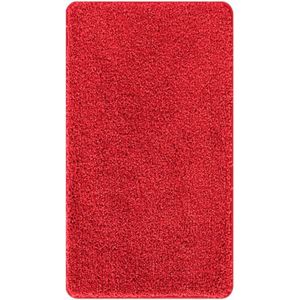 Vidaxl - Badmatte Rechteckig Rot 70x120 cm Polypropylen Rutschfest