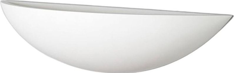 Lampenwelt - Wandleuchte, Wandlampe Innen 'Guilia' aus Gips/Ton für Flur & Treppenhaus von Lindby