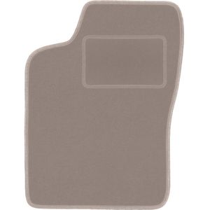 Beige Fahrermatte für: Opel Kadett E Schrägheck, Kombi, Limousine, Cabrio (1984-1991)