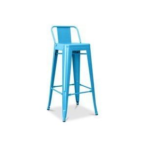 Barhocker mit Rückenlehne - Industriedesign - 76cm - New Edition - Stylix