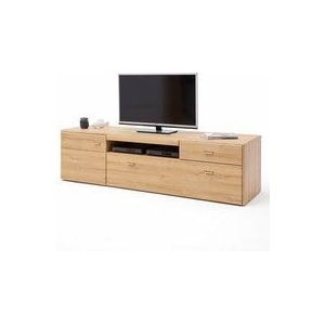 Lomadox - TV-Lowboard FERROL-05 Wohnwand Fernseh Schrank in Grandson Oak Nb. - b/h/t: 205/55/52cm
