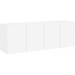 TV-Wandschränke 2 Stk. Weiß 60x30x41 cm Vidaxl
