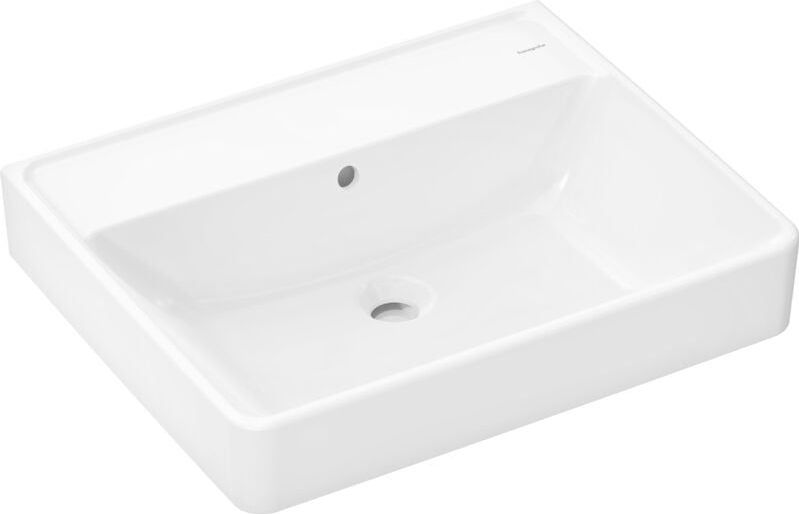 Xanuia q Waschtisch, ohne Hahnloch, mit Überlauf, - Hansgrohe