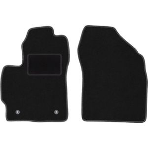 Vordere Matten schwarz für: Toyota Corolla E14 / E15 Limousine (2007-2012)